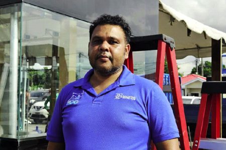 Manager of Beesons Windows and Doors, Chetram Persaud 