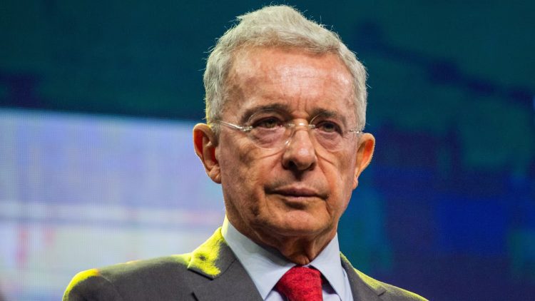 Álvaro Uribe en agosto de 2023.
Sebastian Barros (Getty Images)