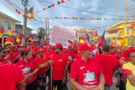 Part of the gathering in Bartica