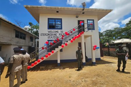 The new Eteringbang Police Station (Ministry of Home Affairs photo)