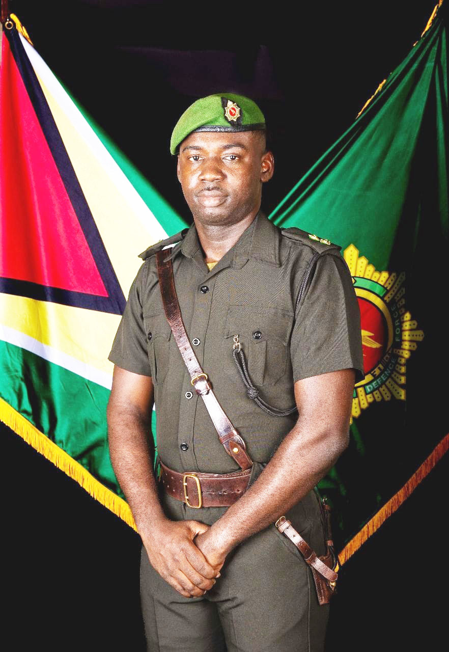 GDF Lieutenant creates history at RSS Command and Staff Course