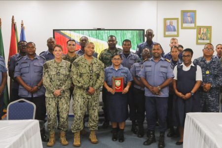 Some of those who participated in the meeting (US Embassy photo)