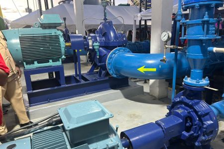 Part of the water treatment plant
