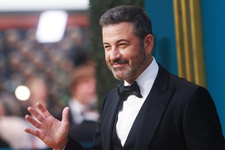 Jimmy Kimmel arrives at the 74th Primetime Emmy Awards in Los Angeles. REUTERS/Aude Guerrucci/File Photo
