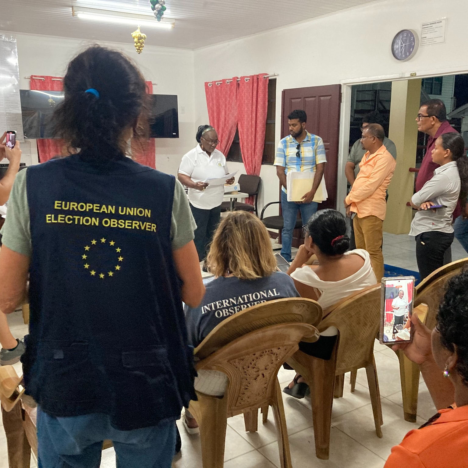 EU Election Observation Mission praises GECOM polling day execution